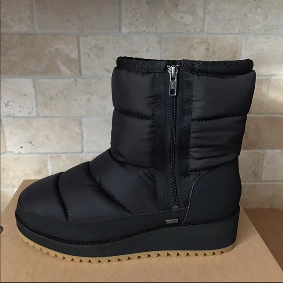 Ridge Short Waterproof Puffer Winter Snow Boots - Picture 3 of 4